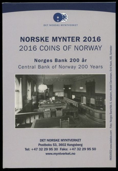 Hovedbilde Årssett moderne: 2016