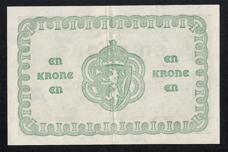1 kr 1917 E. 7904232. Kv: 1+