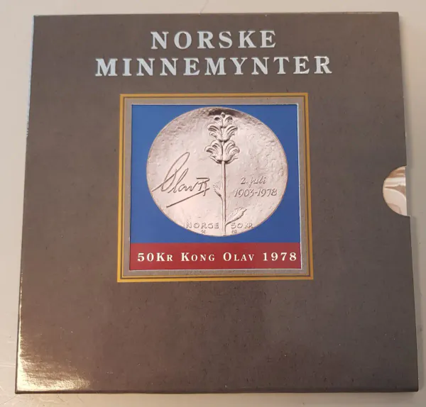 Hovedbilde 50 kr 1978 i pappomslag.