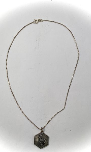 Hovedbilde Anheng Stjernetegn Steinbukken 925 sølv D.A. med ...