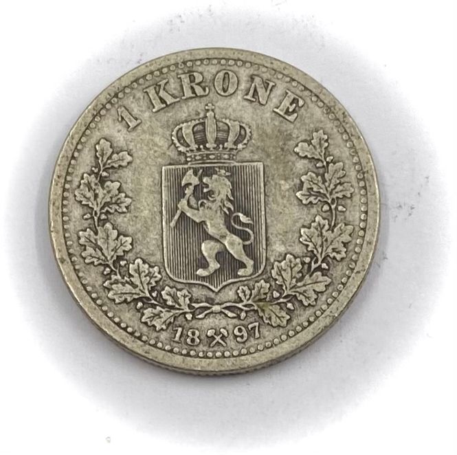 Hovedbilde 1 kr 1897 kv. 1