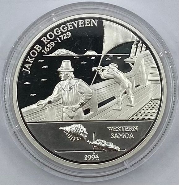 Hovedbilde Samoa I Sisifo: 10 dollar. Jakob Roggeveen