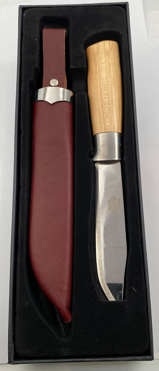 Slirekniv hard haus med originalt etui. 