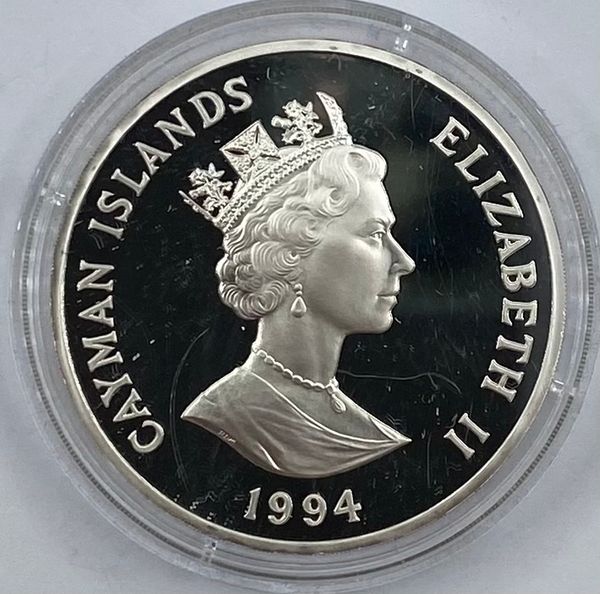 Hovedbilde Cayman Islands: 1 dollar. Sir Francis Drake