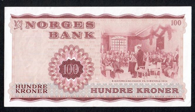 Hovedbilde 100 kr 1977 J7602342 kv. 1