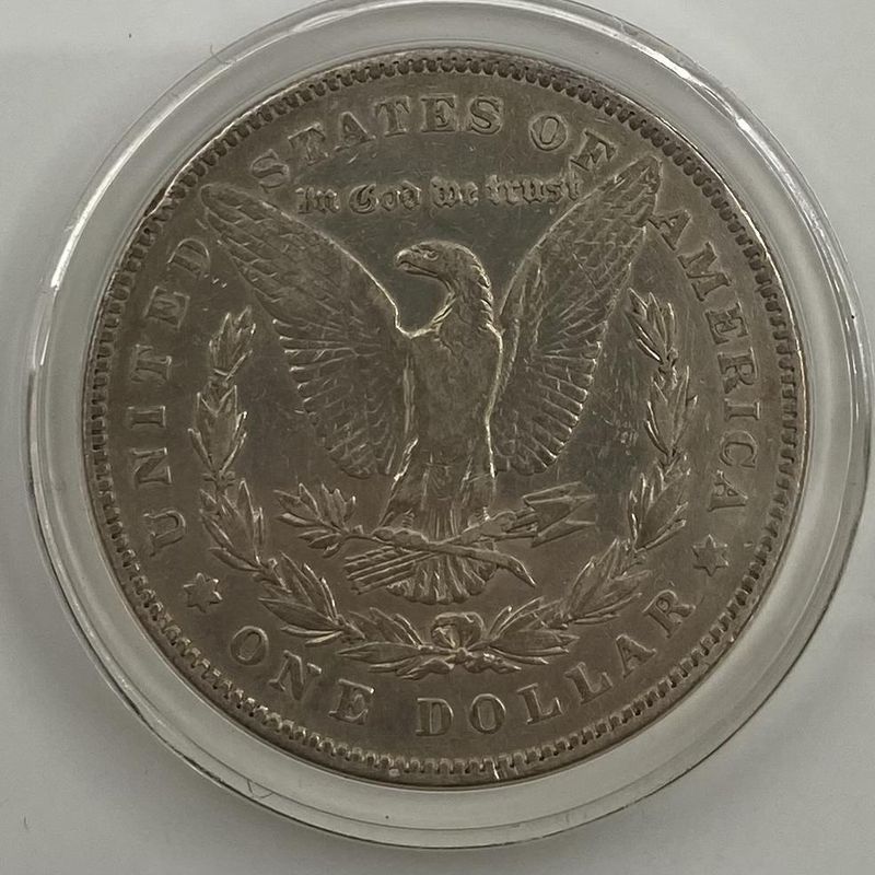 USA:1 dollar 1878 Morgan Dollar.