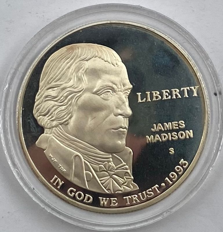 1 Dollar 1993: James Madison