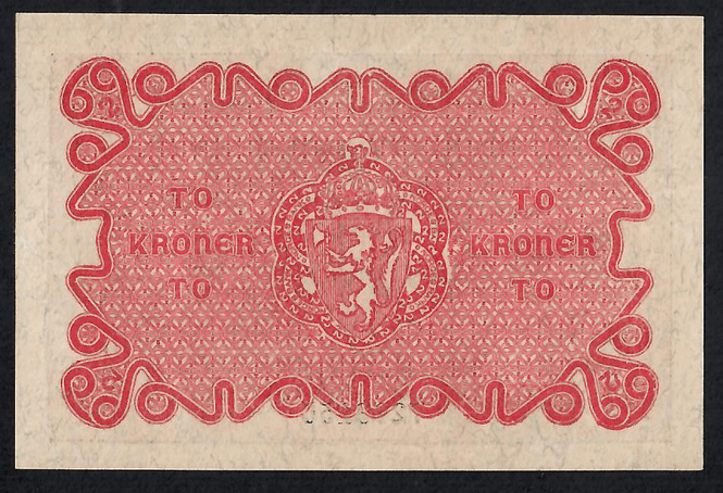 Hovedbilde 2 kr 1918 kv. 1+/01