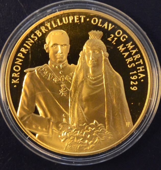 Hovedbilde Kongeriket Norge - Kronprinsbryllupet Olav og ...