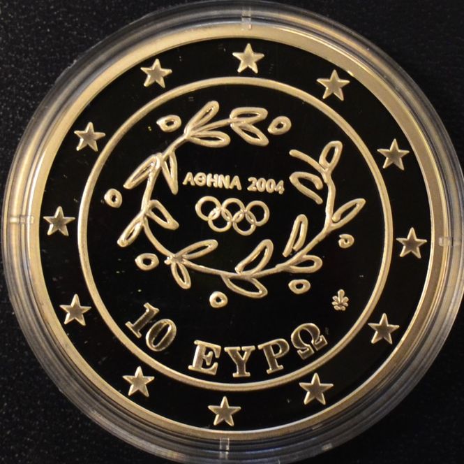 Hovedbilde Hellas: 10 euro 2003 (sprint)