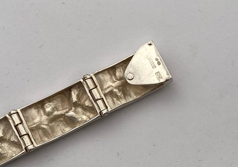 Armbånd 925 sølv Matti Hyvärinen. Finsk design i sølv