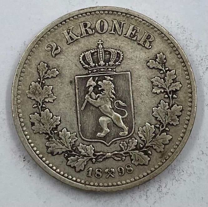 Hovedbilde 2 kr 1898 kv.1