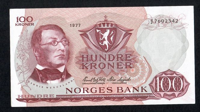 Hovedbilde 100 kr 1977 J7602342 kv. 1