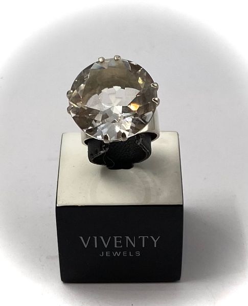 Hovedbilde Ring 925 sølv med stor stein fra Salovaara