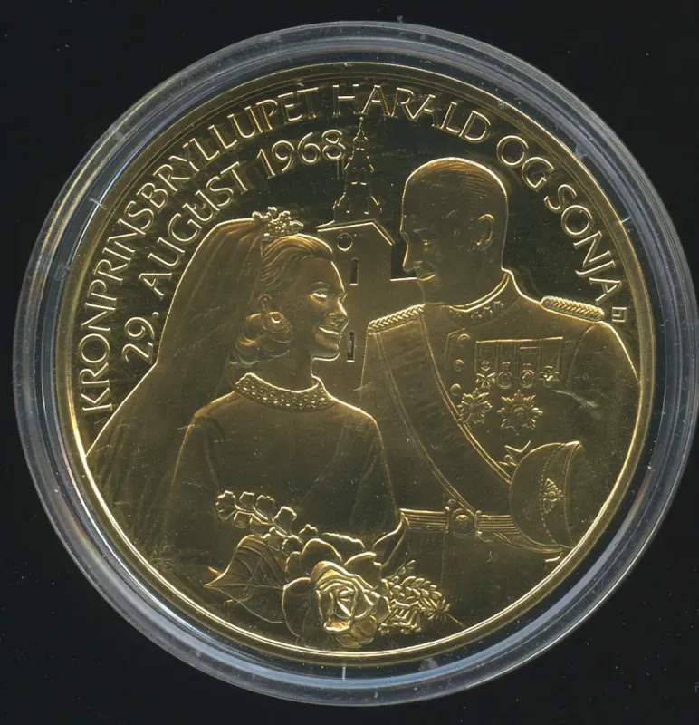 Kongeriket Norge: Kronprinsbryllupet Harald og Sonja 1968