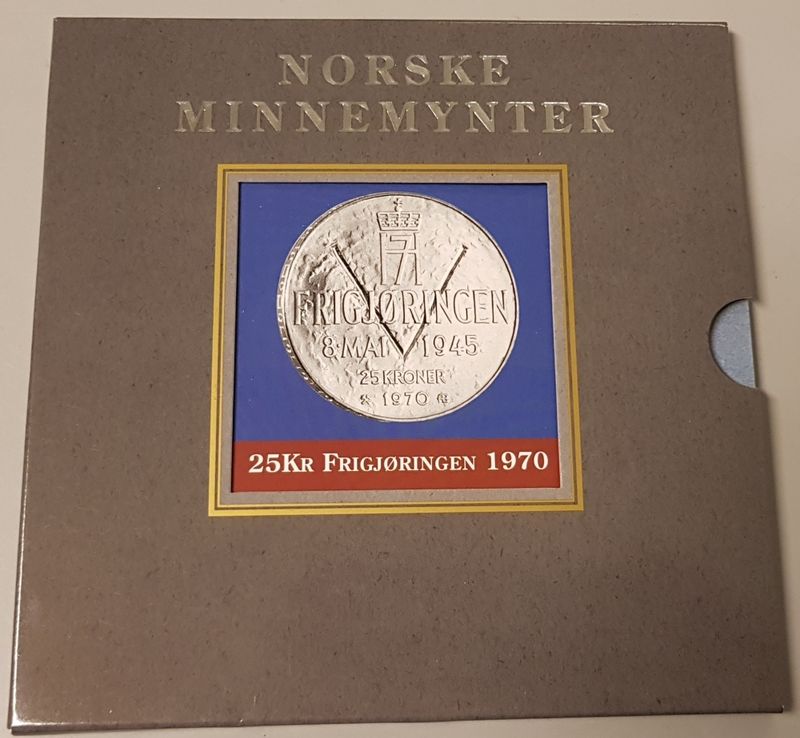 25 kr 1970 i pappomslag