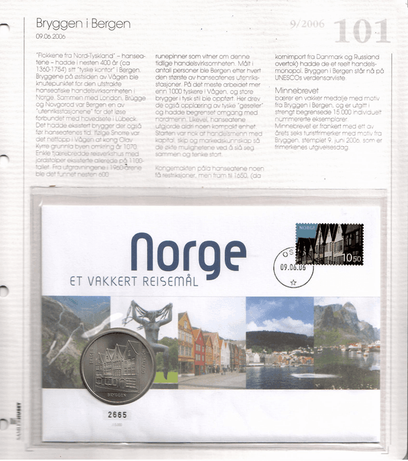 Hovedbilde Samlerhuset Nr 101. - Bryggen i Bergen 