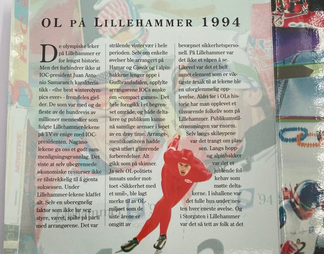 Hovedbilde 100 kr 1991 - Skøyteløpere (i pappomslag)